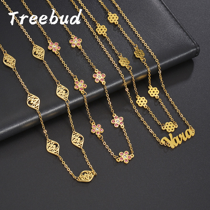 Body Jewelry Names - Treebud Personalized Custom Names Belly Chain