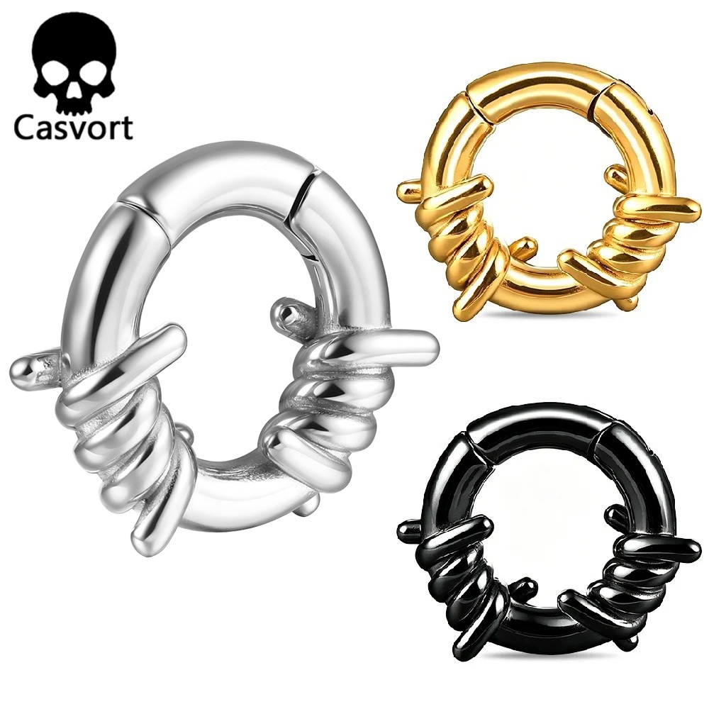 Body Jewelry Hangers - Casvort 2PCS Stainless Steel Rope Knot