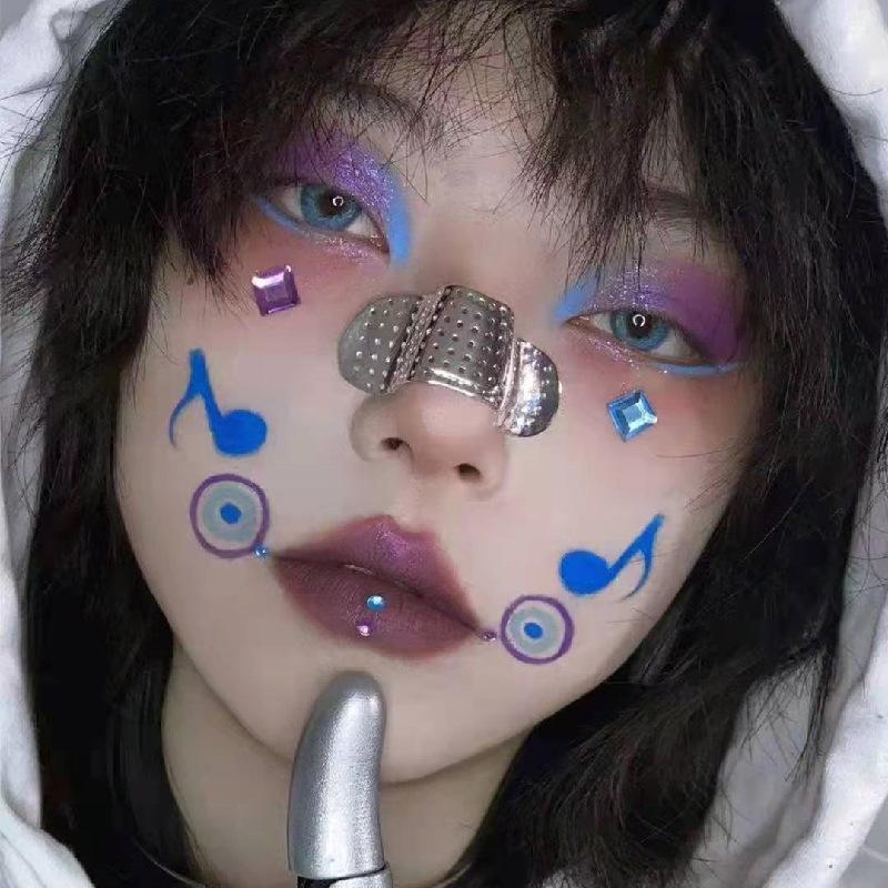 Body Jewelry Unique - Punk Creative Band-Aid Design Metal Nose
