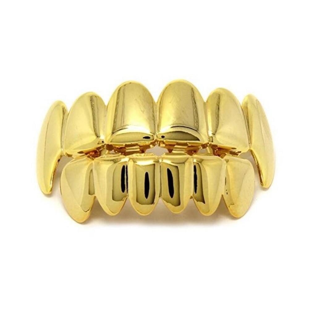 Body Jewelry Unique - New Top Bottom Set Teeth Grillz