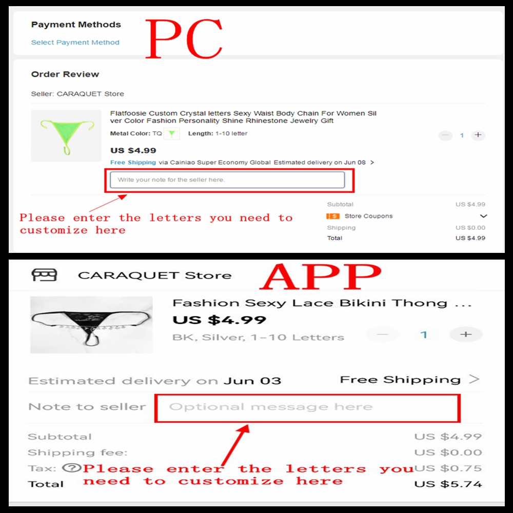 Custom Bikini Thong with Name  - Body Jewelry Names recension och pris