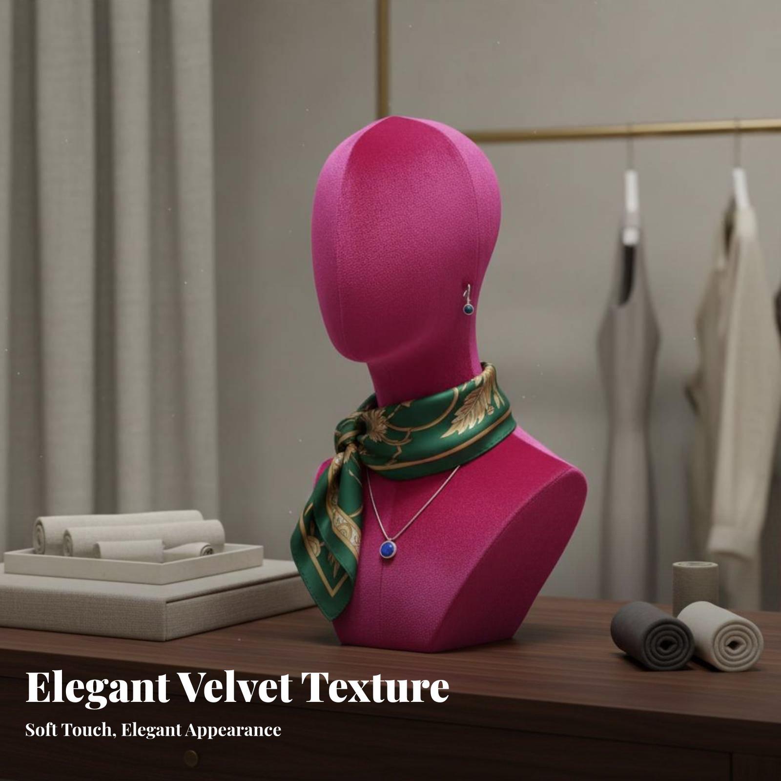 Premium Velvet Covered Mannequ - Body Jewelry In Store recension och pris