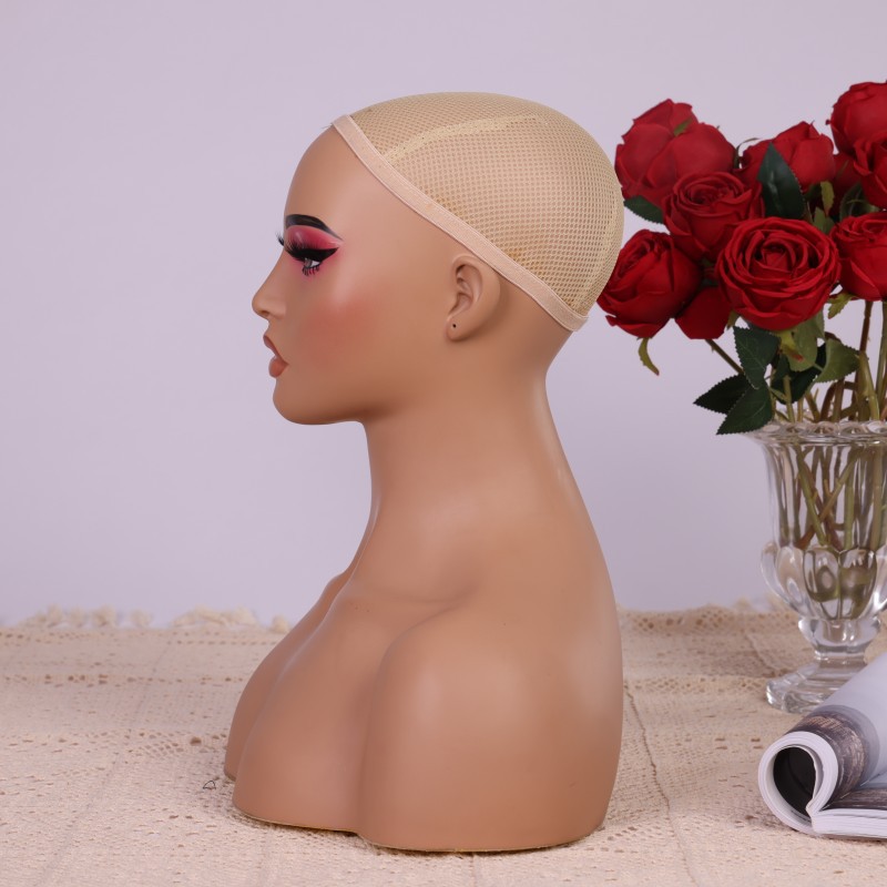PVC Half Body Mannequin Head w - Body Jewelry In Store recension och pris