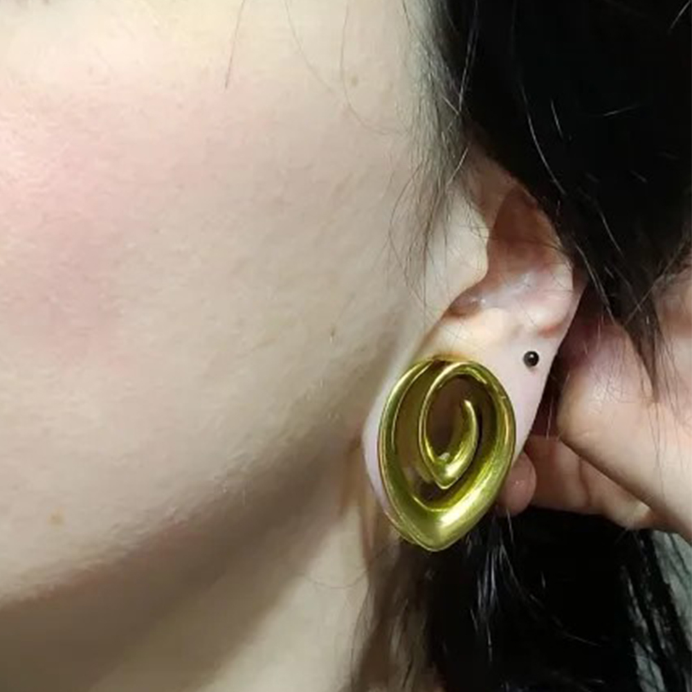 Twolobes 2PCS Spiral Simple Sa - Body Jewelry Hangers recension och pris