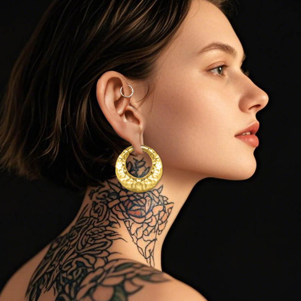 Vankula 2PCS round Ear Hoop We - Body Jewelry Hangers recension och pris