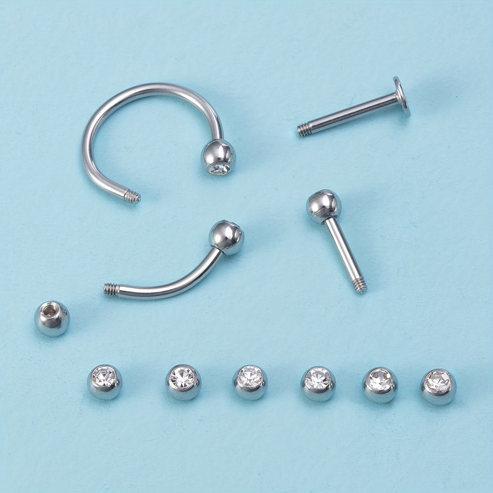 10pcs Piercing Balls 3mm 5mm S - Body Jewelry In Store recension och pris