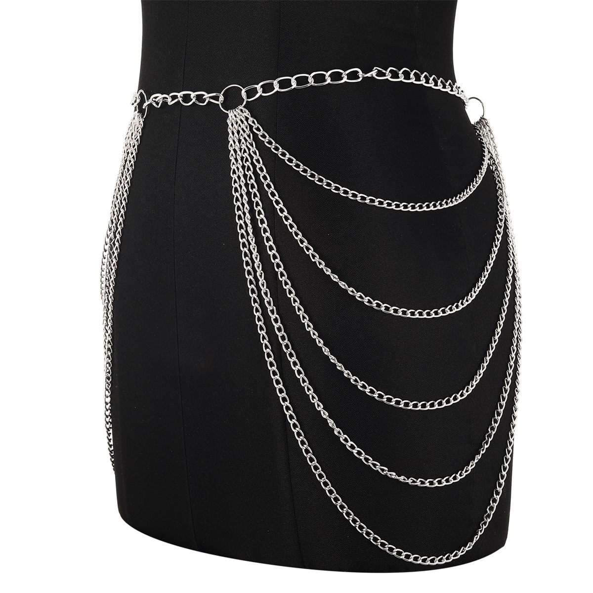 Metal Waist Chain Belt Multila - Body Jewelry Dress recension och pris