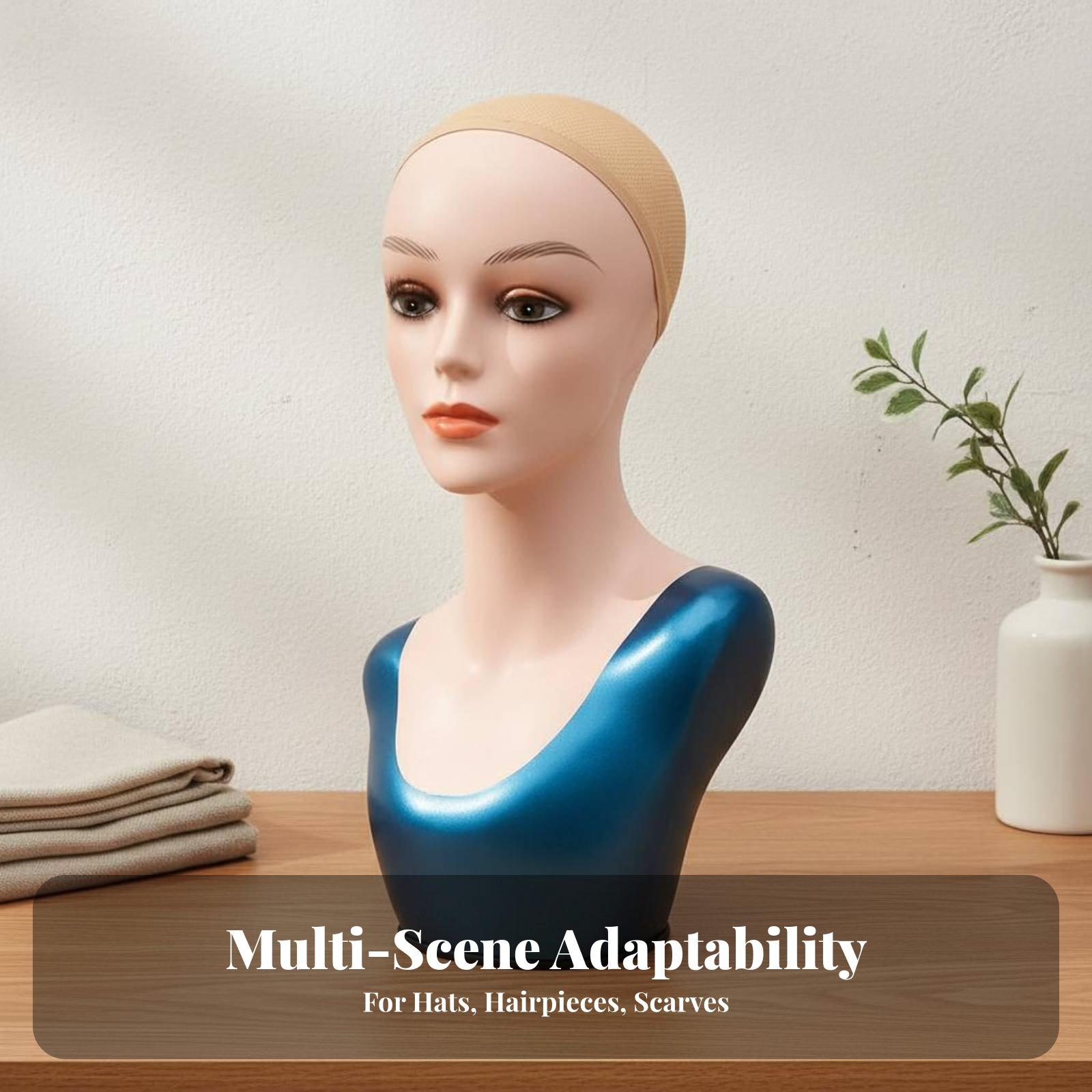 Elegant Woman Mannequin Head w - Body Jewelry In Store recension och pris