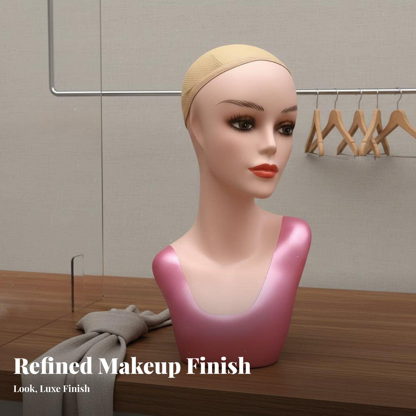 Elegant Woman Mannequin Head w - Body Jewelry In Store recension och pris