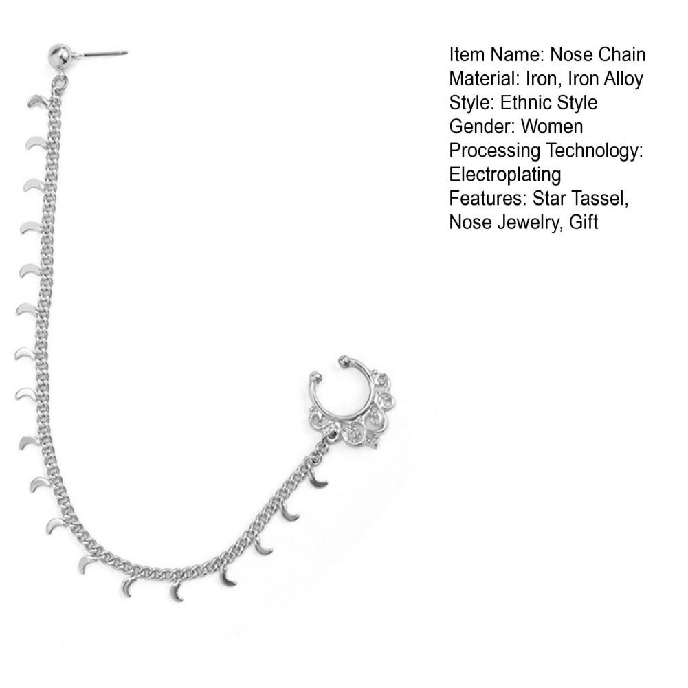 Stud-style Nose Ring Ethnic St - Body Jewelry Unique recension och pris
