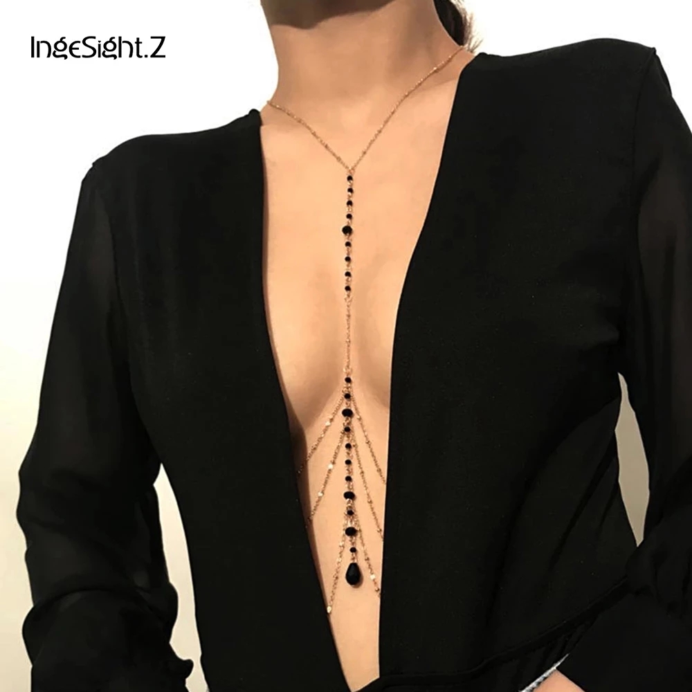 IngeSight.Z Simple Style Chain - Body Jewelry Necklace recension och pris