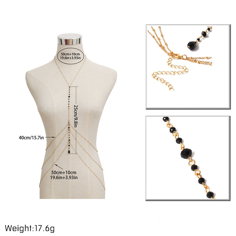 IngeSight.Z Simple Style Chain - Body Jewelry Necklace recension och pris