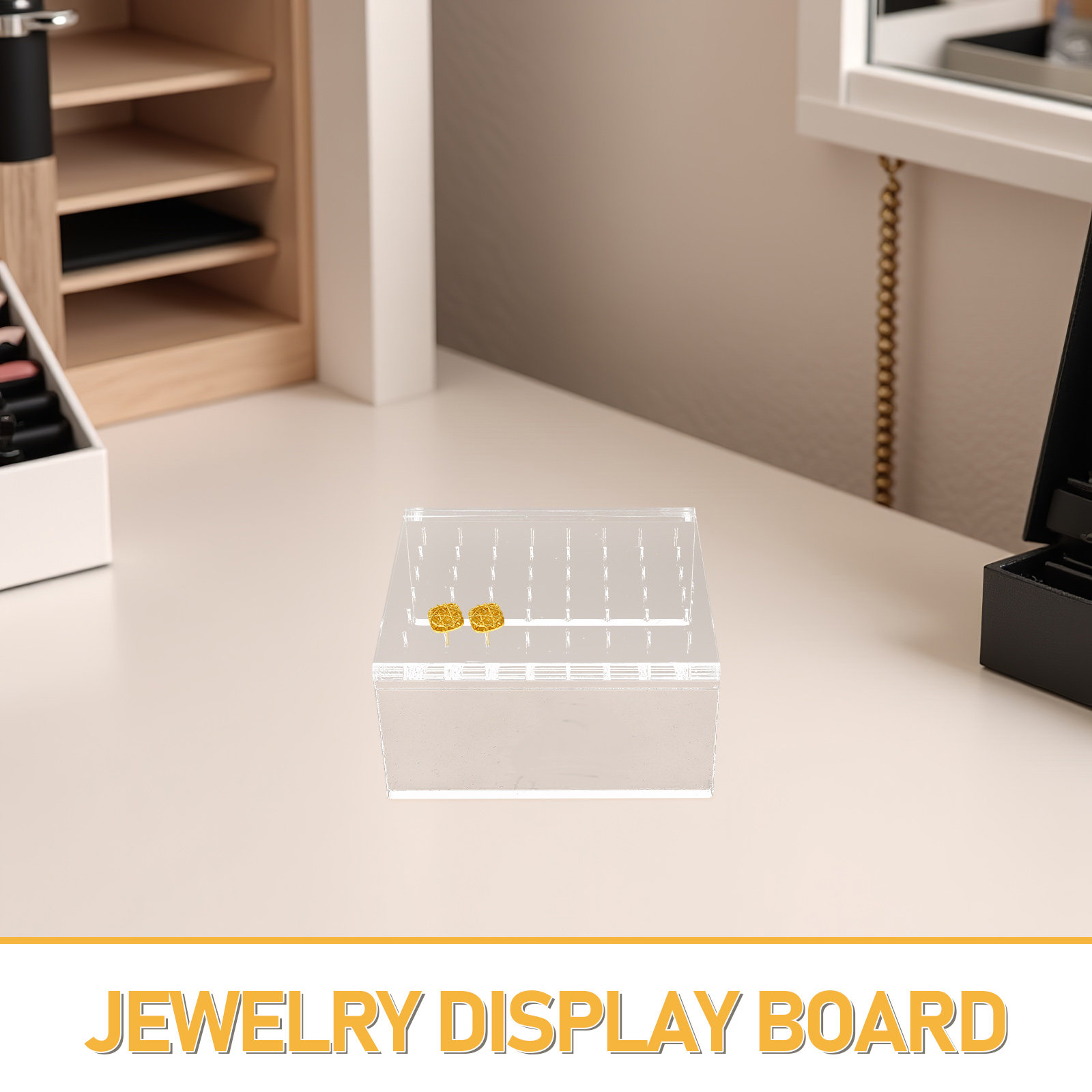 Premium Clear Acrylic Earring  - Body Jewelry In Store recension och pris