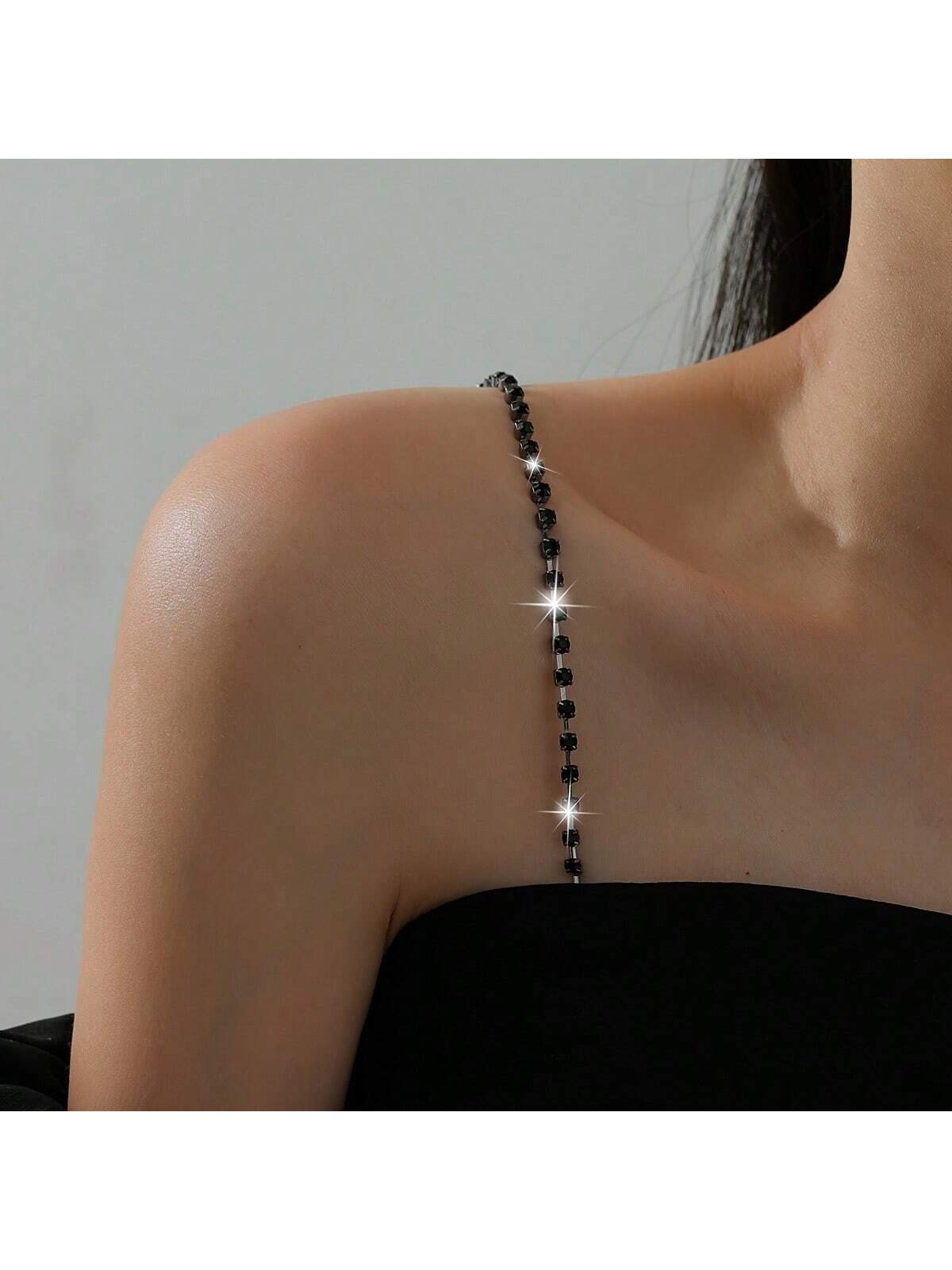 Elegant adjustable rhinestone  - Body Jewelry Dress recension och pris