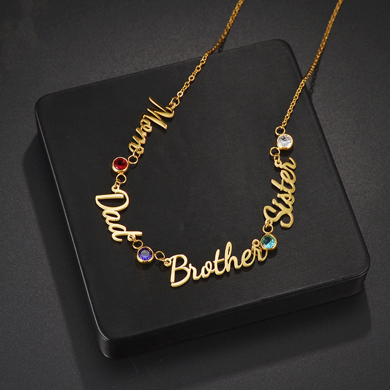 DUOYING Custom Name Belly Chai - Body Jewelry Names recension och pris