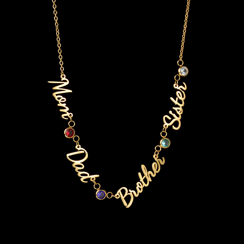 DUOYING Custom Name Belly Chai - Body Jewelry Names recension och pris