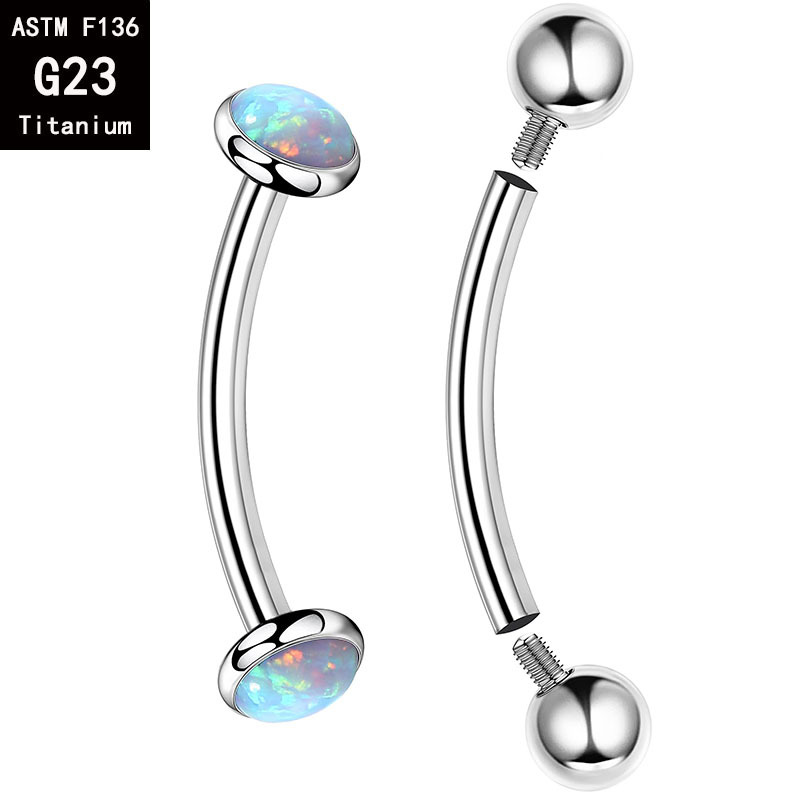 5 Pcs/Lot ASTM F136 Titanium I - Body Jewelry Dermal recension och pris