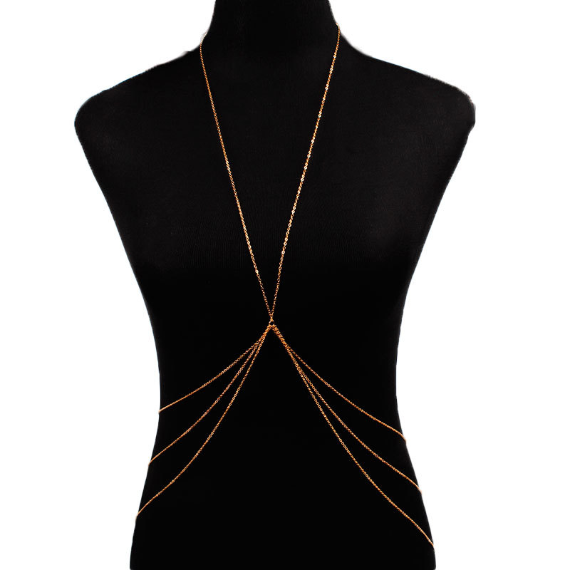 New Simple Style Chain Necklac - Body Jewelry Necklace recension och pris