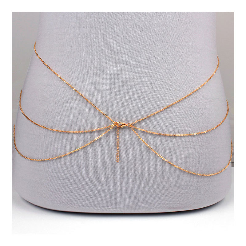 New Simple Style Chain Necklac - Body Jewelry Necklace recension och pris