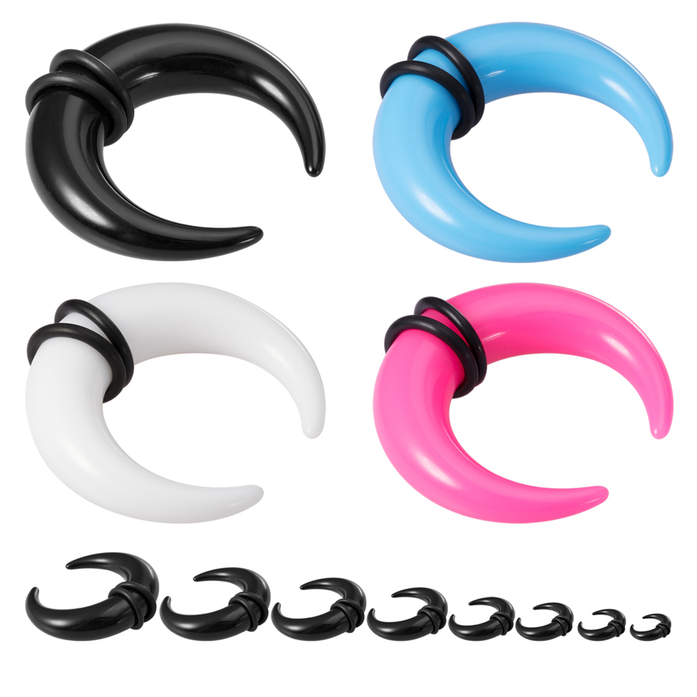 1 Pair Big Size Buffalo Horn S - Body Jewelry Dermal recension och pris