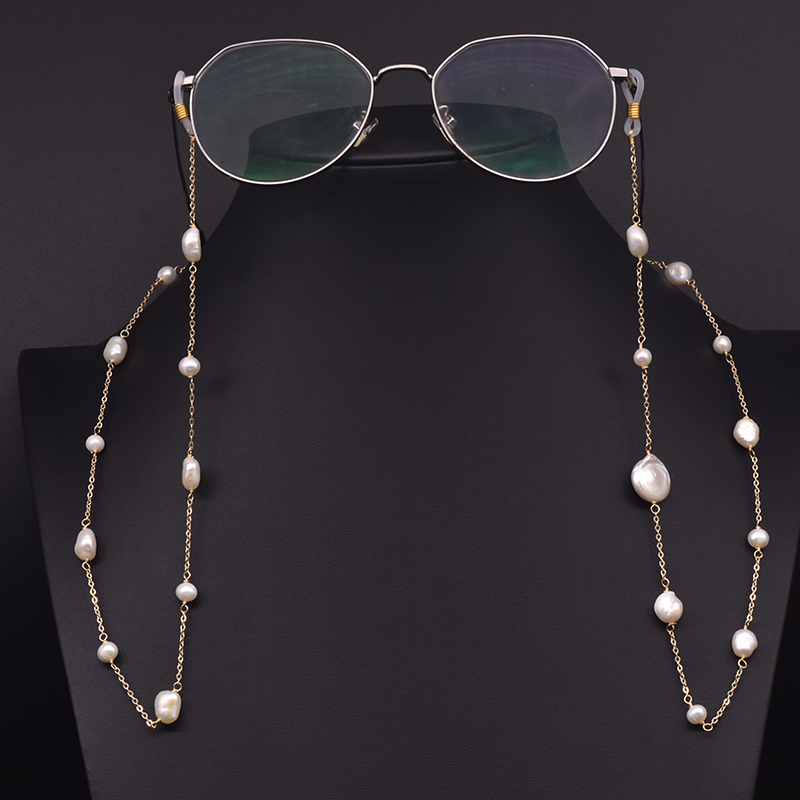 GLSEEVO Natural Baroque Pearl  - Body Jewelry Necklace recension och pris