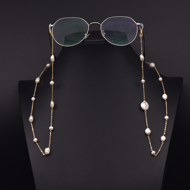 GLSEEVO Natural Baroque Pearl  - Body Jewelry Necklace recension och pris