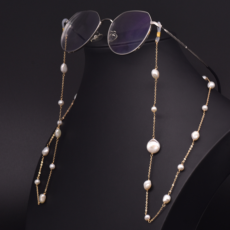 GLSEEVO Natural Baroque Pearl  - Body Jewelry Necklace recension och pris
