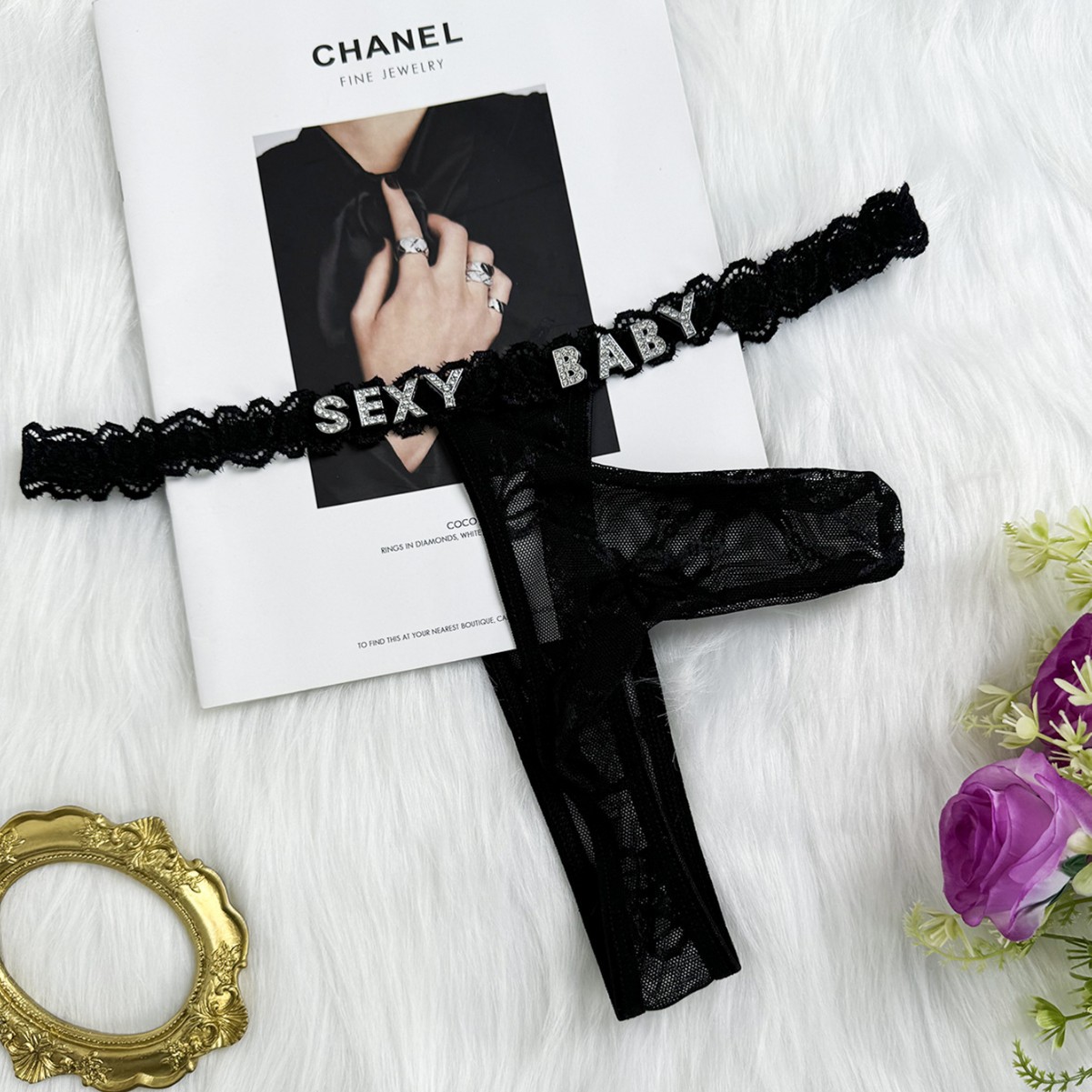 New Custom Thongs Men Name Pan - Body Jewelry Names recension och pris