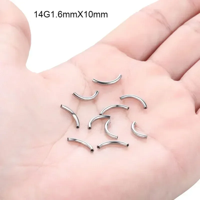 10 Pcs/Lot ASTM F136 Titanium  - Body Jewelry Dermal recension och pris
