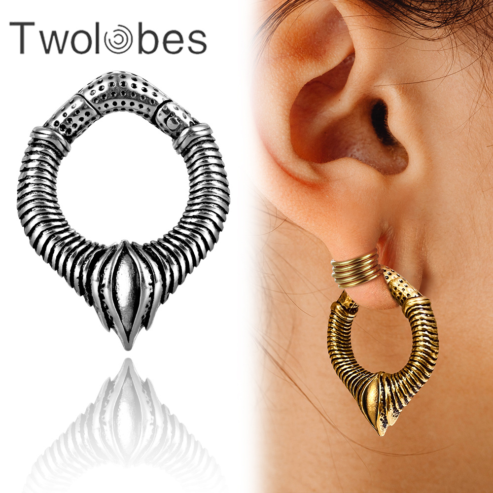 Twolobes 2PCS 316 Stainless St - Body Jewelry Hangers recension och pris