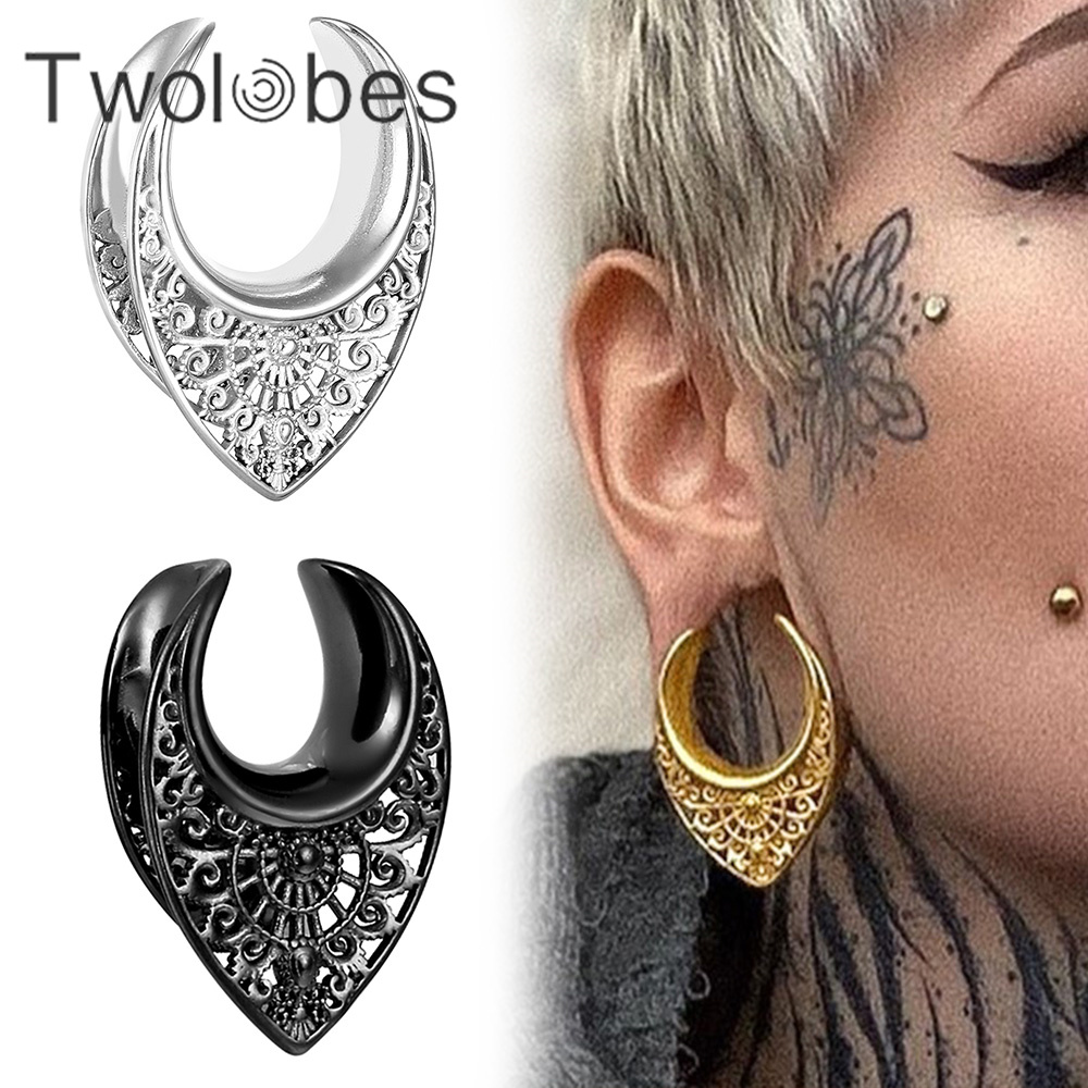 Twolobes 2PCS Vintage 316 Stai - Body Jewelry Hangers recension och pris