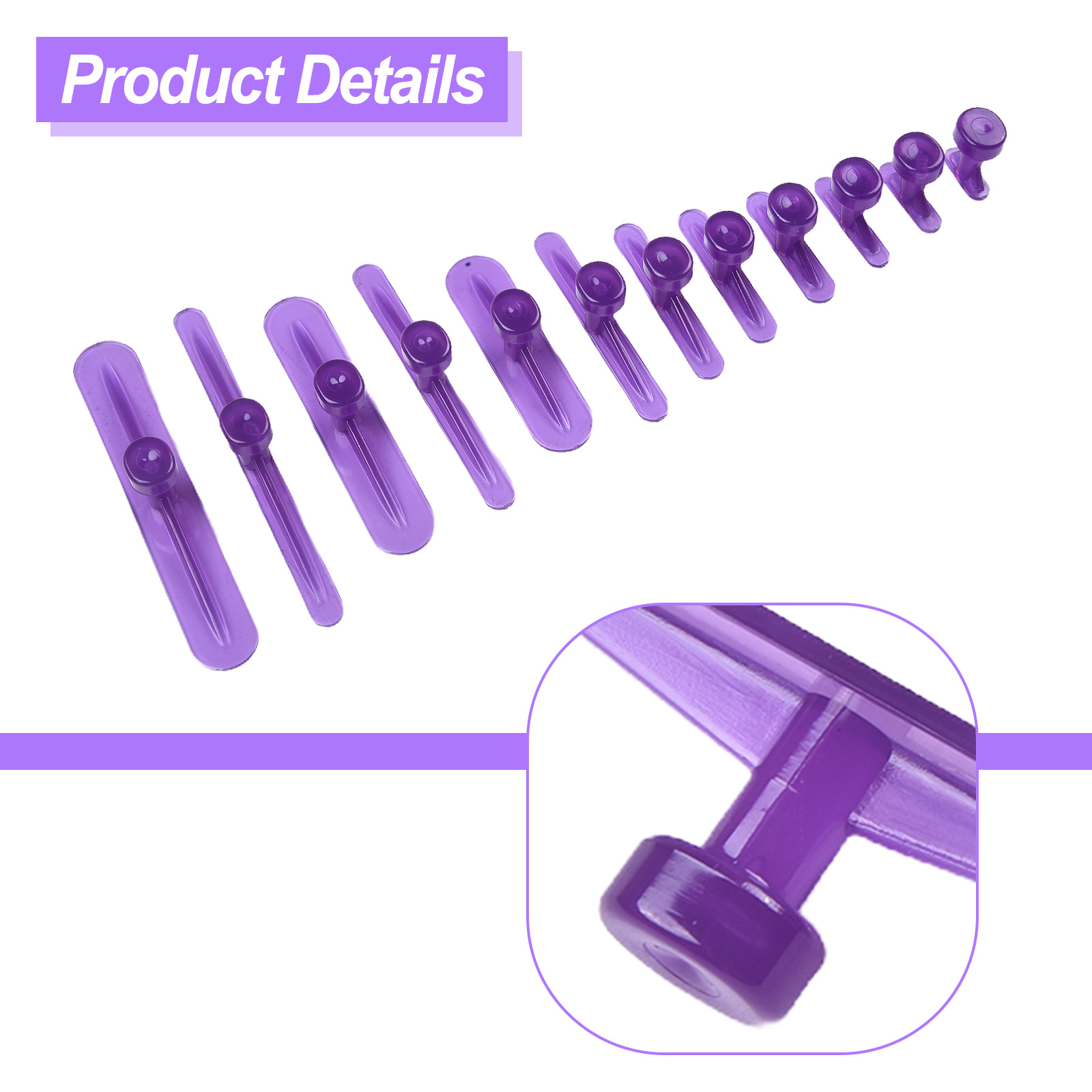 12pcs/set Glue Tabs Dent Remov - Body Jewelry Glue recension och pris