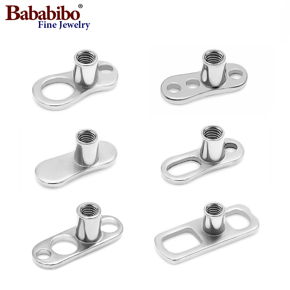 10pcs 14G 2mm /2.5mm G23 Titan - Body Jewelry Dermal recension och pris