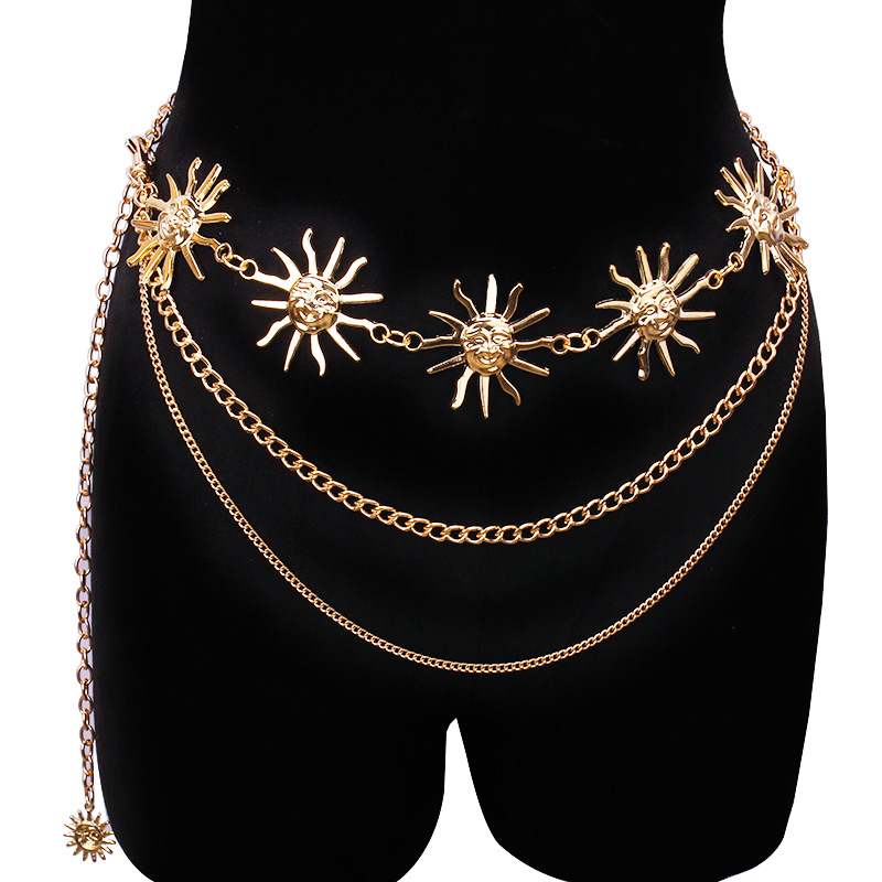Chunky Multilayer Punk Gothic  - Body Jewelry Dress recension och pris