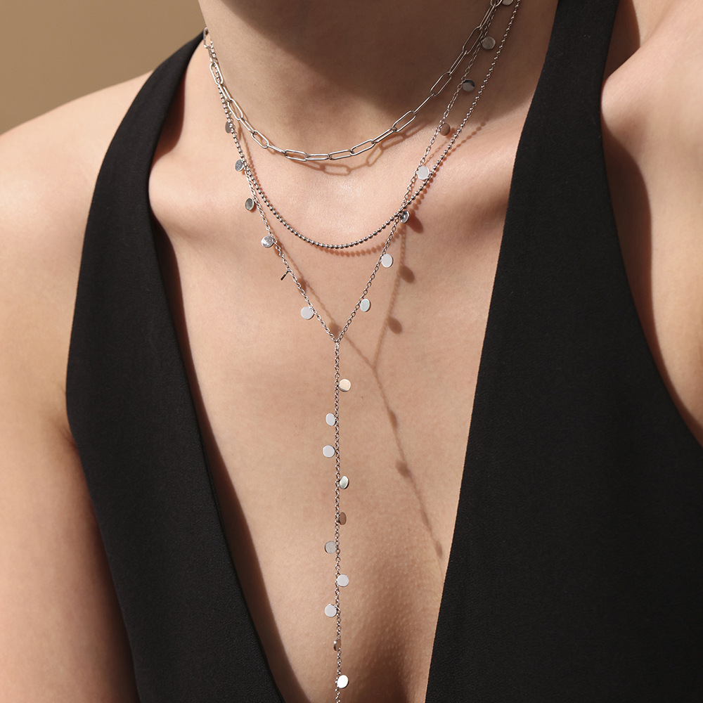 New Stainless Steel Long Chain - Body Jewelry Unique recension och pris