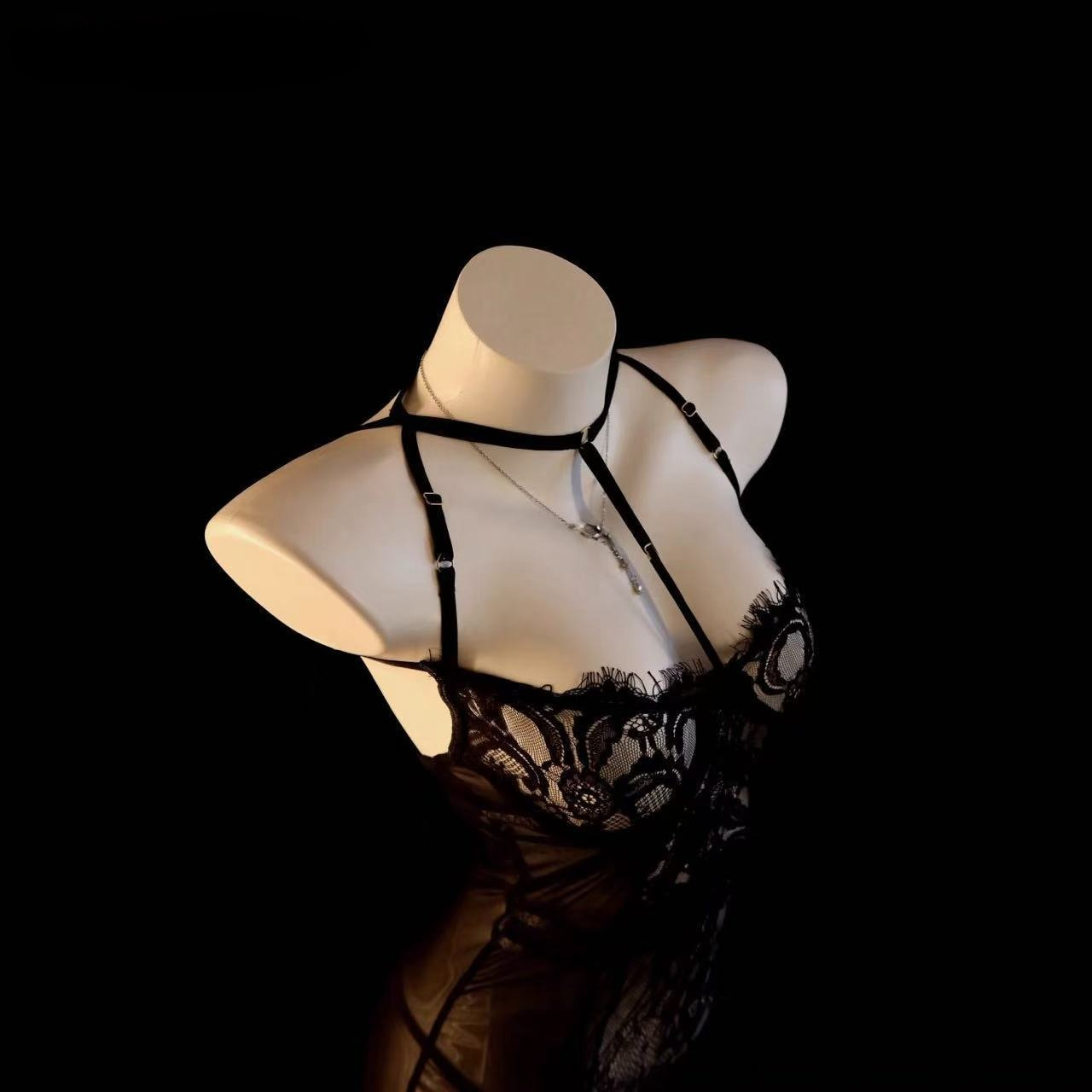 Sexy clothes fun underwear abs - Body Jewelry Necklace recension och pris