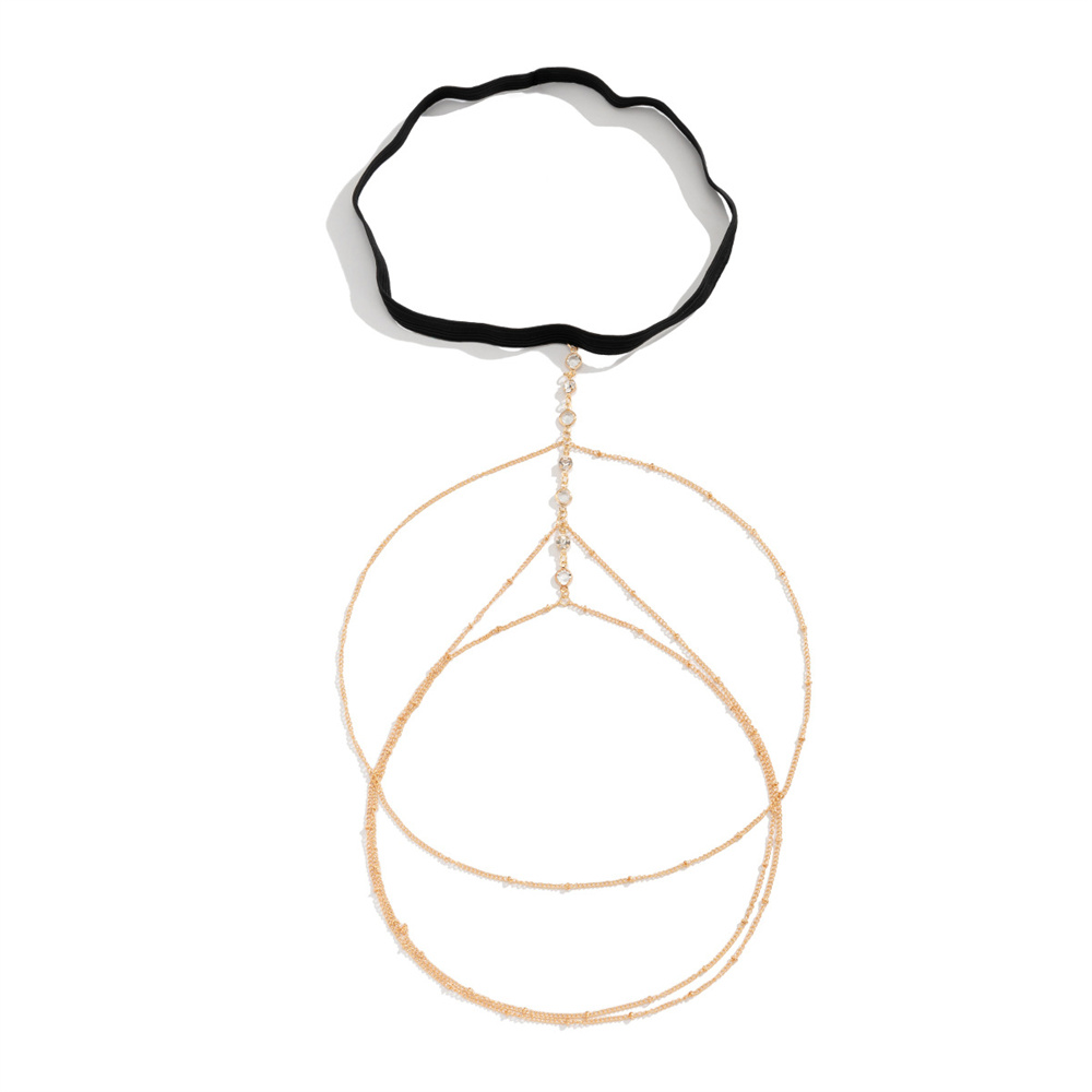 Boho Elastic Band Crystal Leg  - Body Jewelry Dress recension och pris