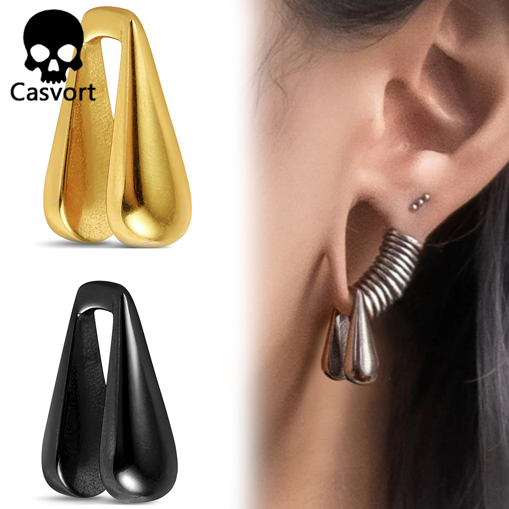 Casvort 2PCS 9mm Water Droplet - Body Jewelry Hangers recension och pris