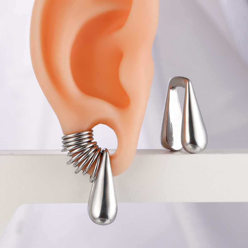 Casvort 2PCS 9mm Water Droplet - Body Jewelry Hangers recension och pris