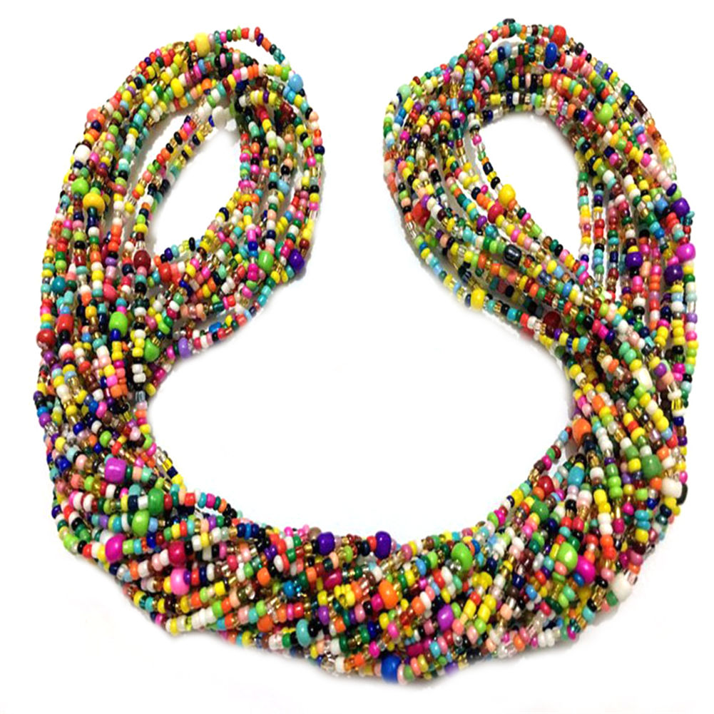 Women Layered Beaded Belly Cha - Body Jewelry For You recension och pris