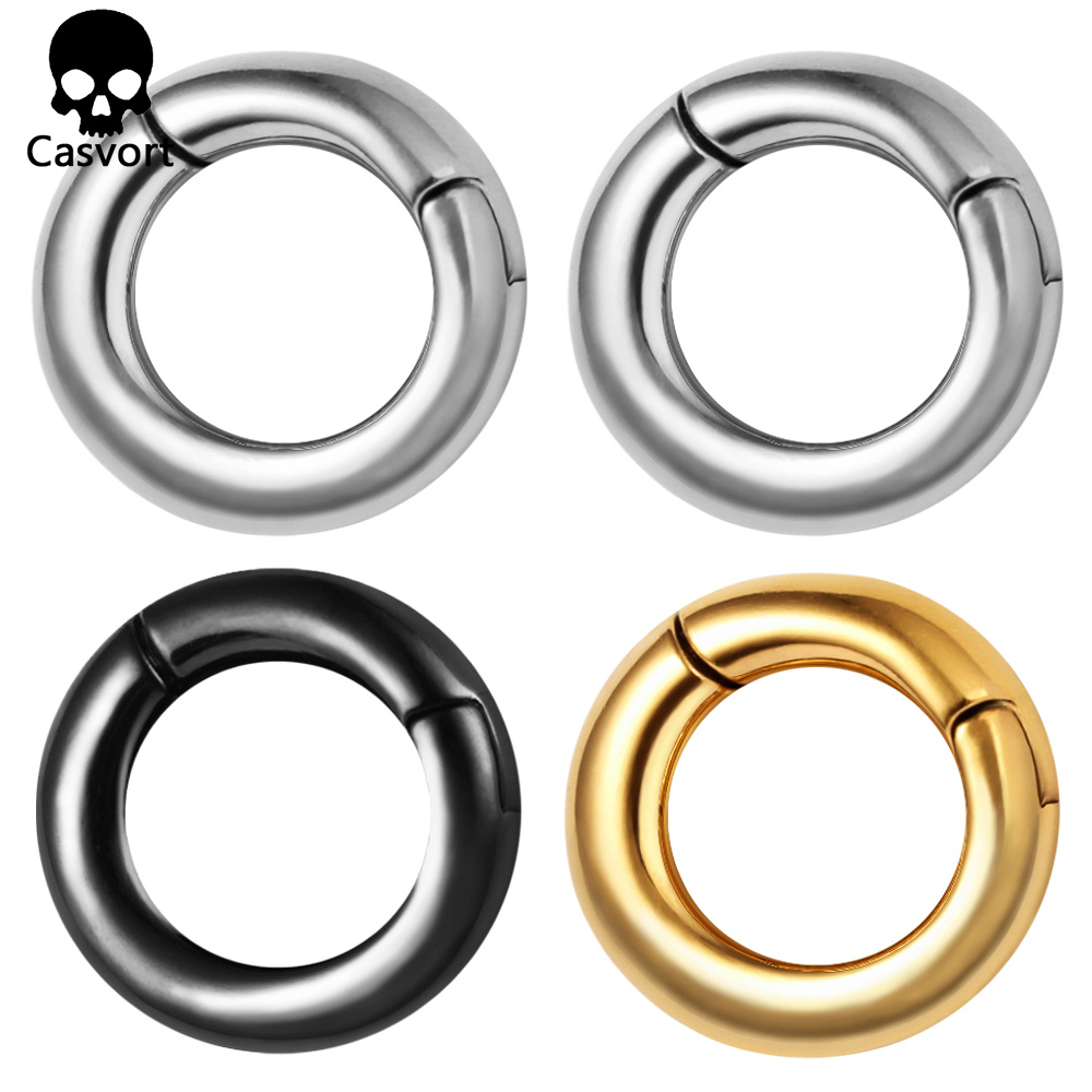 Casvort 2PCS Halo Ear Weights  - Body Jewelry Hangers recension och pris